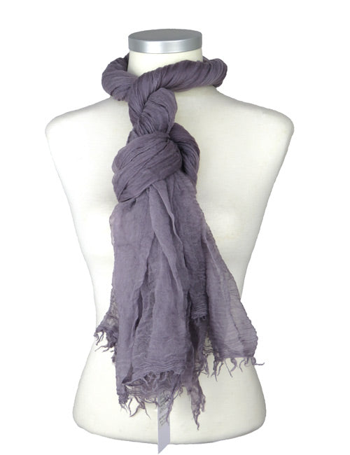 Étole Aérienne en Cachemire Gray Ridge - Caleido