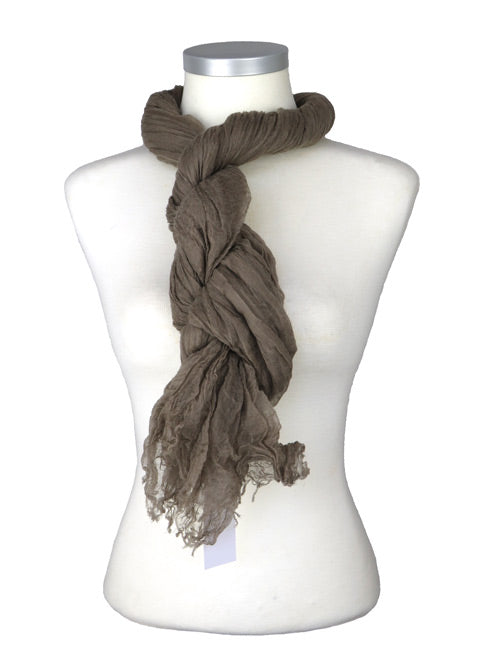 Étole Aérienne en Cachemire Fossil - Caleido