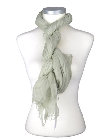 Étole Aérienne en Cachemire Overcast - Caleido