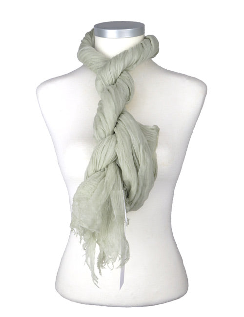 Étole Aérienne en Cachemire Overcast - Caleido