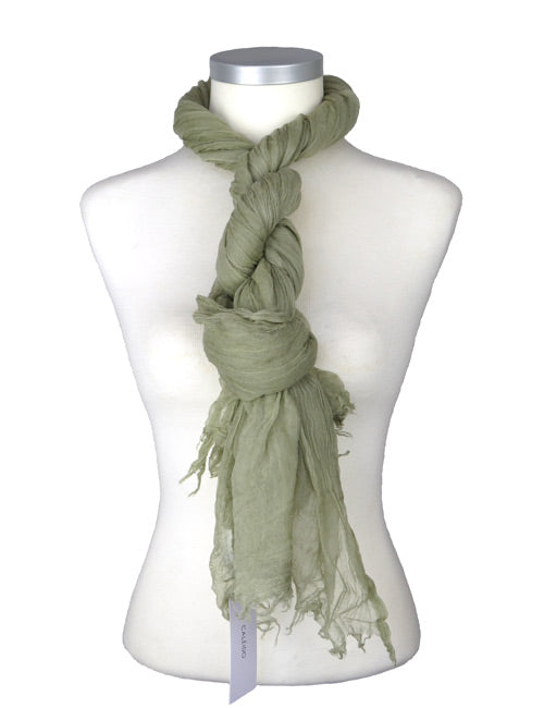 Étole Aérienne en Cachemire Eucalyptus - Caleido