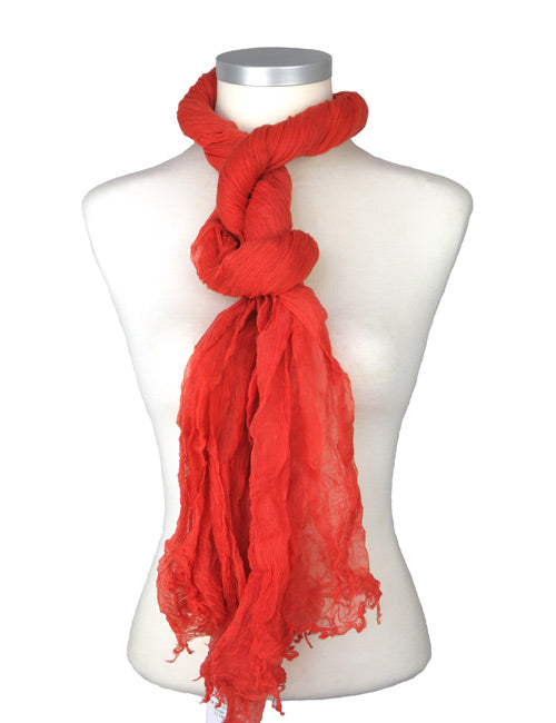 Étole Aérienne en Cachemire Ginger - Caleido