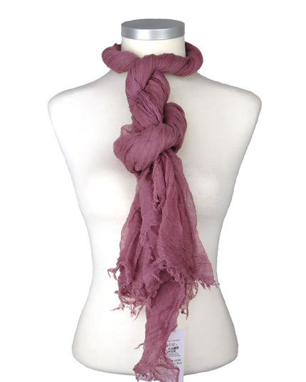 Étole Aérienne en Cachemire Nostalgia Rose - Caleido