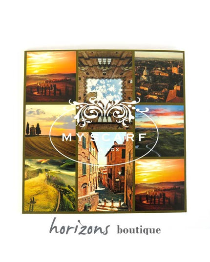 My Scarf in a Box - Echarpe Siena couleurs