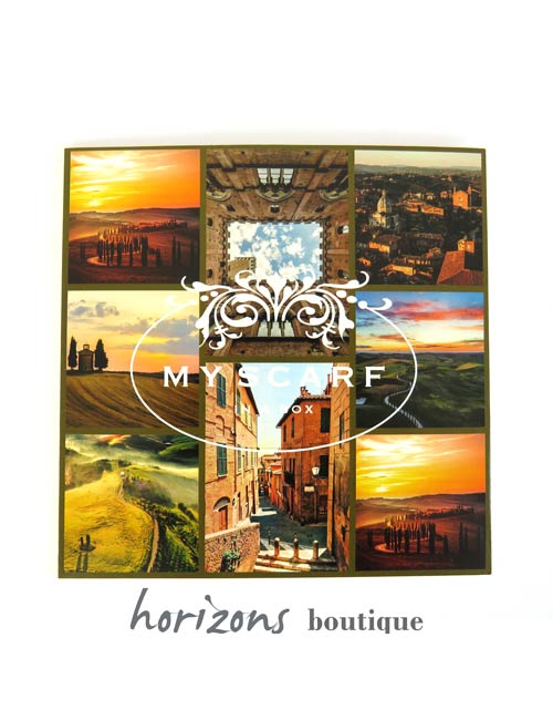 My Scarf in a Box - Echarpe Siena couleurs