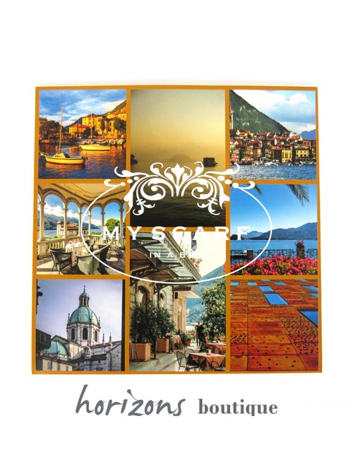 My Scarf in a Box - Echarpe Como couleurs