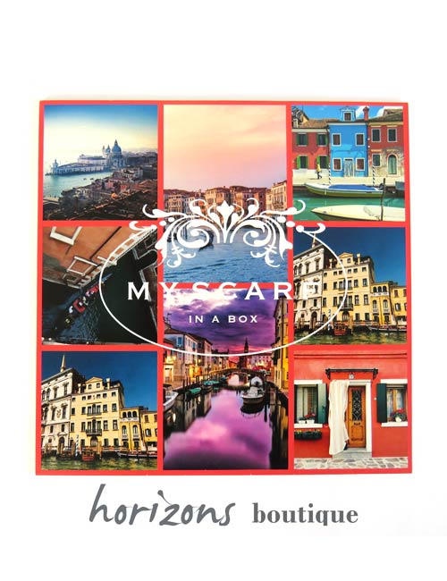 My Scarf in a Box - Echarpe Venezia couleurs