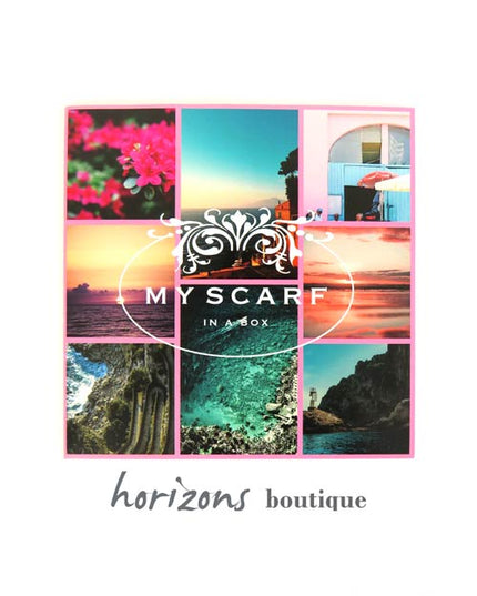 My Scarf in a Box - Echarpe Capri couleurs