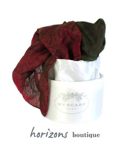 My Scarf in a Box - Echarpe Tropea boite