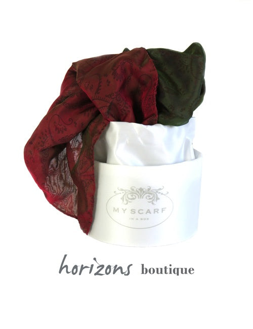 My Scarf in a Box - Echarpe Tropea boite