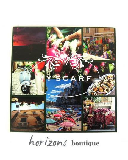 My Scarf in a Box - Echarpe Tropea couleurs