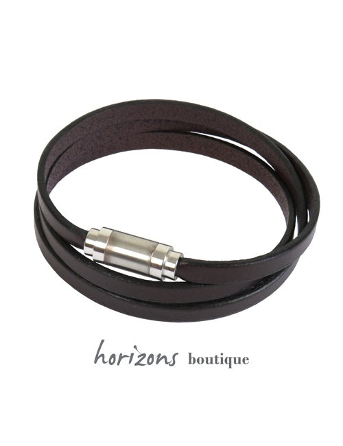 Bracelet MAGNETIC 3 Tours Choco - Magnum