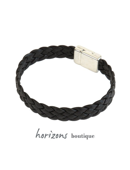Bracelet ELITIC Tressé Choco verso - Magnum