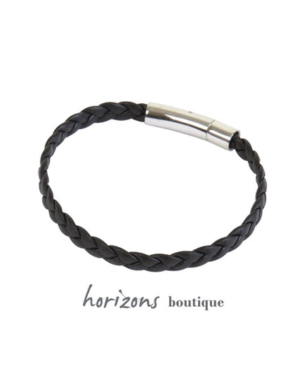 Bracelet DECLIC Tressé Choco verso - Magnum