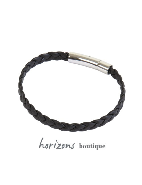 Bracelet DECLIC Tressé Choco verso - Magnum