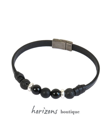 Bracelet TRÉCHIC Single Noir - Magnum