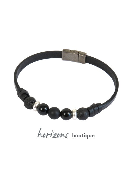 Bracelet TRÉCHIC Single Noir - Magnum