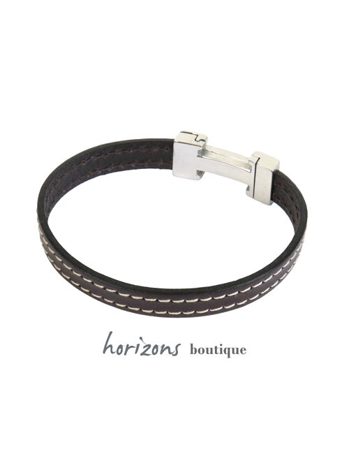 Bracelet CHIC Piqué Choco verso - Magnum