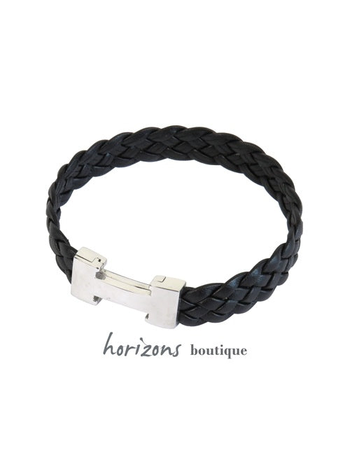 Bracelet CHIC Tressé Noir - Magnum