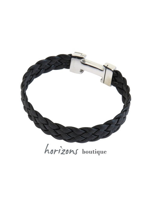 Bracelet CHIC Tressé Noir verso - Magnum