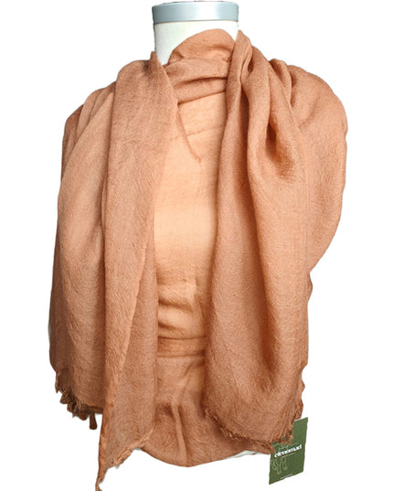 Pashmina Aérienne Cachemire Bronze - elenomad