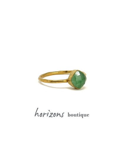 Cahana - Bague Harlekin Jade