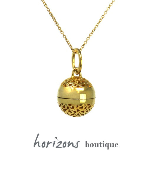 Cahana - Pendentif Terre Filigrane Gold