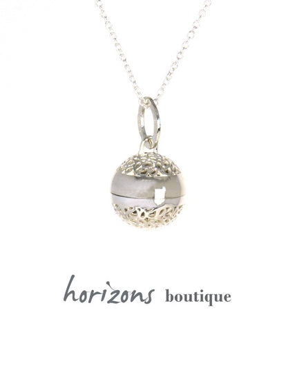 Cahana - Pendentif Terre Filigrane Silver