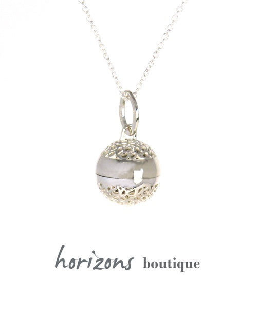 Cahana - Pendentif Terre Filigrane Silver