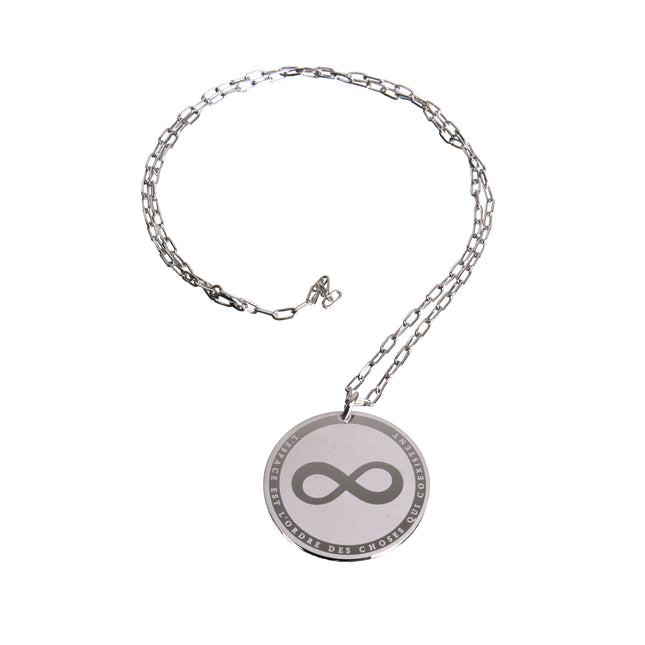 Necklace Eppure Collection INFINI Palladium - L'Inaccessible Etoile