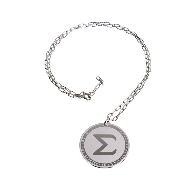 Necklace Eppure Collection SIGMA Palladium - L'Inaccessible Etoile