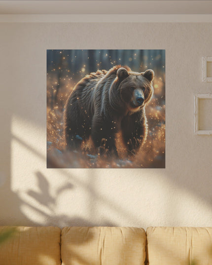 Animal Totem Ours Entier sur Toile Imprimée