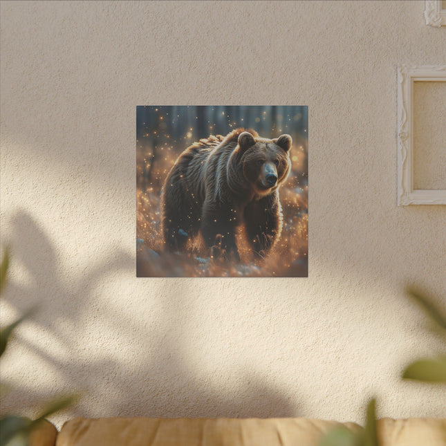 Animal Totem Ours Entier sur Toile Imprimée