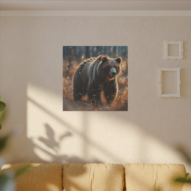 Animal Totem Ours Entier sur Toile Imprimée