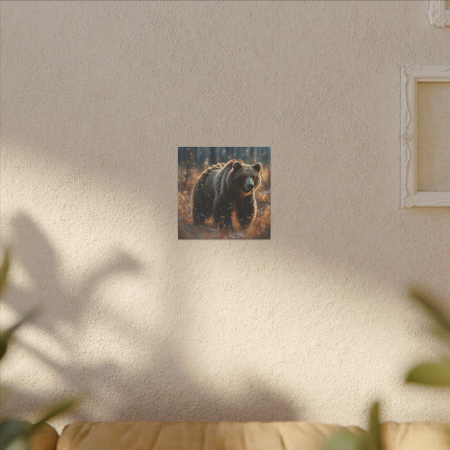 Animal Totem Ours Entier sur Toile Imprimée