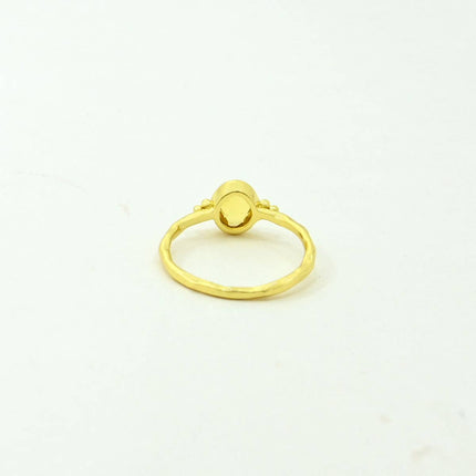 Rosie Ring Gold Citrine - Schmuckoo x Noyre Berlin