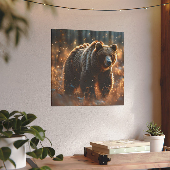 Animal Totem Ours Entier sur Toile Imprimée