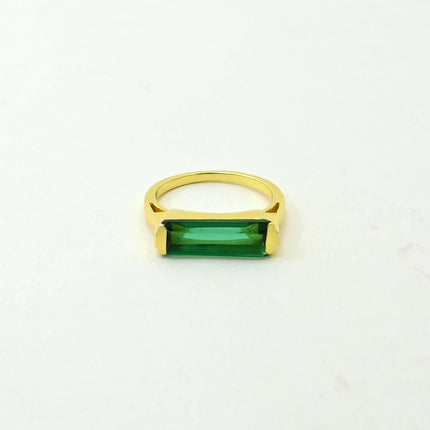 Bague Remi Or Tourmaline verte - Schmuckoo x Noyre Berlin