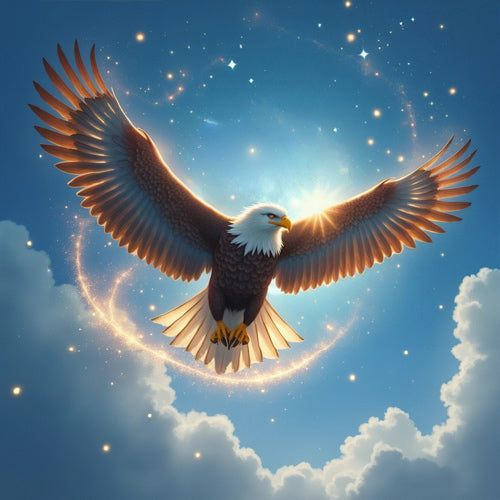 Animal Totem Aigle en Vol