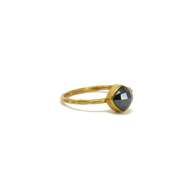 Bague Harlekin Noir - Cahana