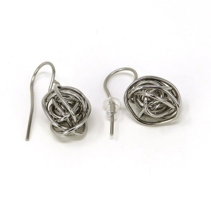 Boucles d'Oreilles Planète Argent - Catherine Bijoux