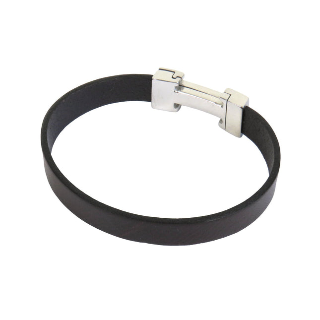 Bracelet CHIC Single Choco - Magnum Cuir