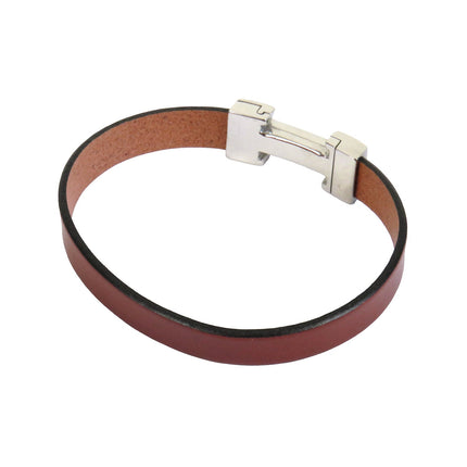 Bracelet CHIC Single Cognac - Magnum Cuir