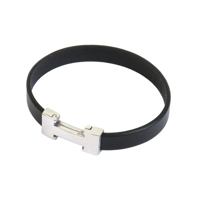 Bracelet CHIC Single Noir - Magnum Cuir