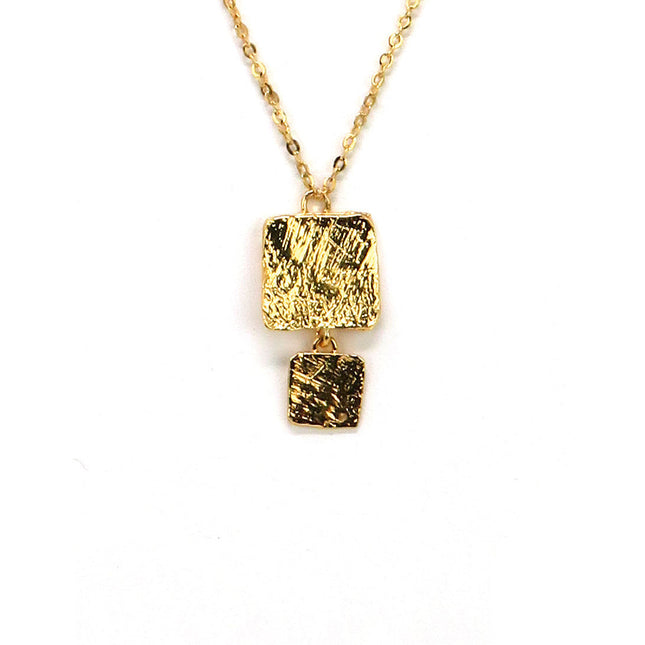 Collier Alcyone Fin 2 Écus Or - Catherine Bijoux