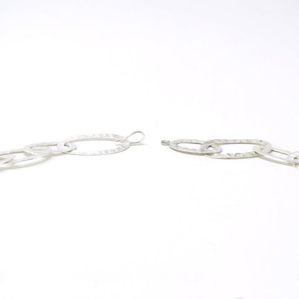 Collier Maillons Maxi Argent - Plumetti
