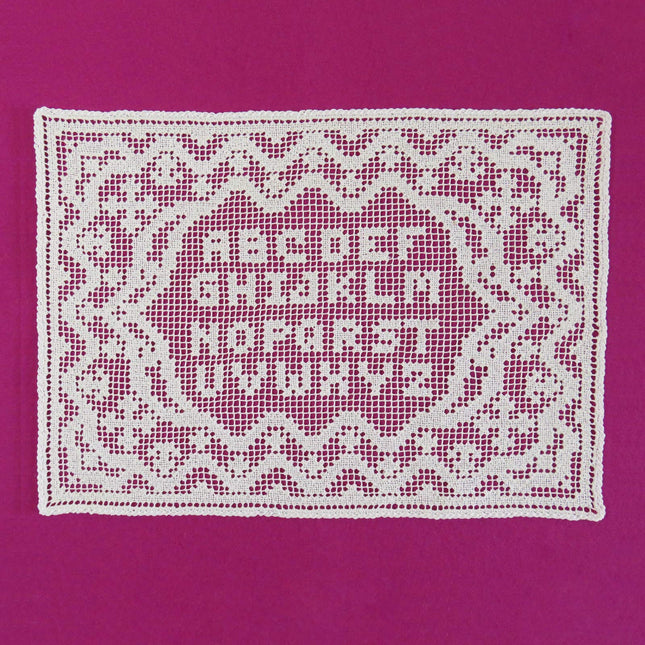 Dentelle - Napperon Abécédaire