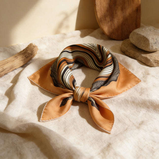 Foulard Bois Brun - AN-NEE