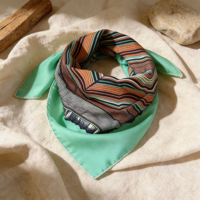 Foulard Bois Vert - AN-NEE