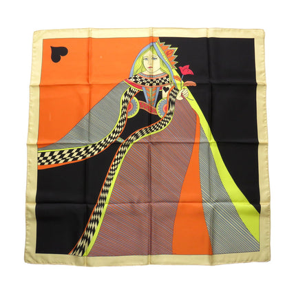 Foulard Dame de Cœur Orange - AN-NEE